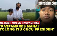 VIDEO: Lucu Banget, Netizen Cari Paspampres Lihat Jan Ethes Disuruh Pijat Kaesang