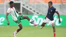 Gol kedua Prancis lahir di menit ke-81, kali ini via tendangan penalti Joan Tincres. (Doc. LOC WCU17/BRY)