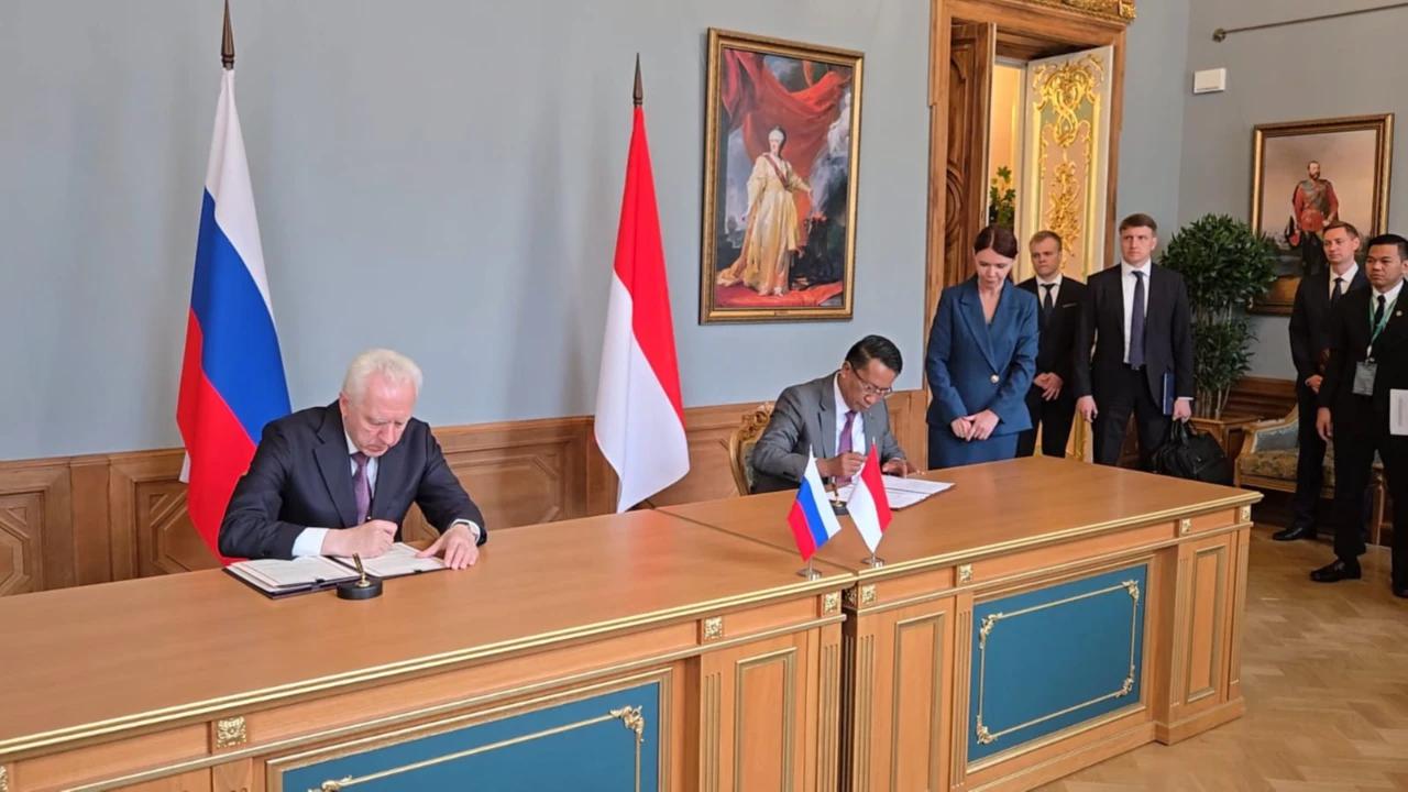 Teken Kerja Sama Hukum, Indonesia-Rusia Perkuat Mutual Legal Assistance