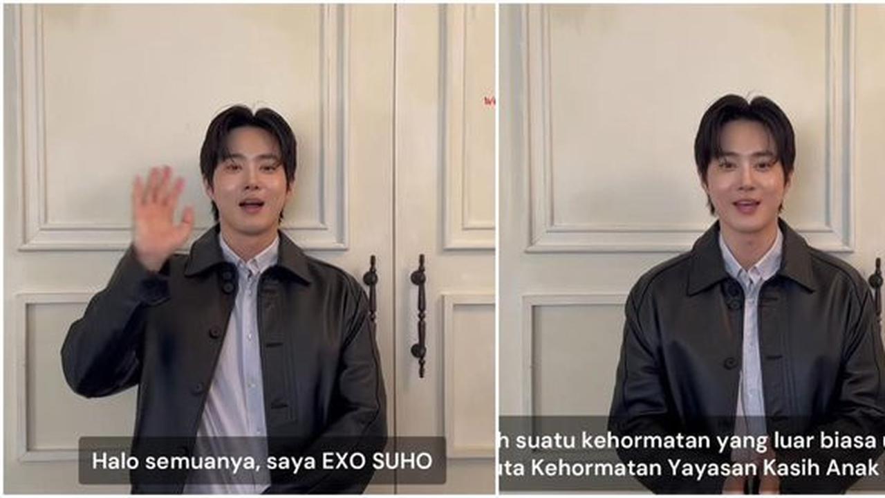 Suho EXO Jadi Duta Kehormatan untuk Anak Kanker, Bawa Semangat dan Harapan Lewat YKAKI