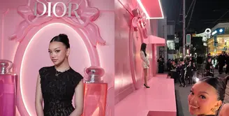 Naura Ayu berkesempatan mengunjungi Dior Pop-Up Store di Tokyo. Tak sekadar store tour, Naura Ayu juga bertemu dengan sang idola, Jisoo BLACKPINK [@naura.ayu]