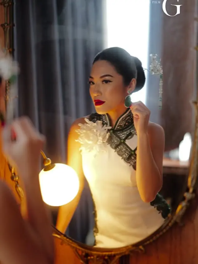 Pesona Anggun Winona Delany Tandra, Calon Mantu Hotman Paris Kenakan Cheongsam Saat Sangjit