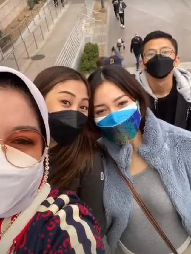 6 Momen Babymoon Nikita Willy di Las Vegas, Baby Bumpnya Curi Perhatian