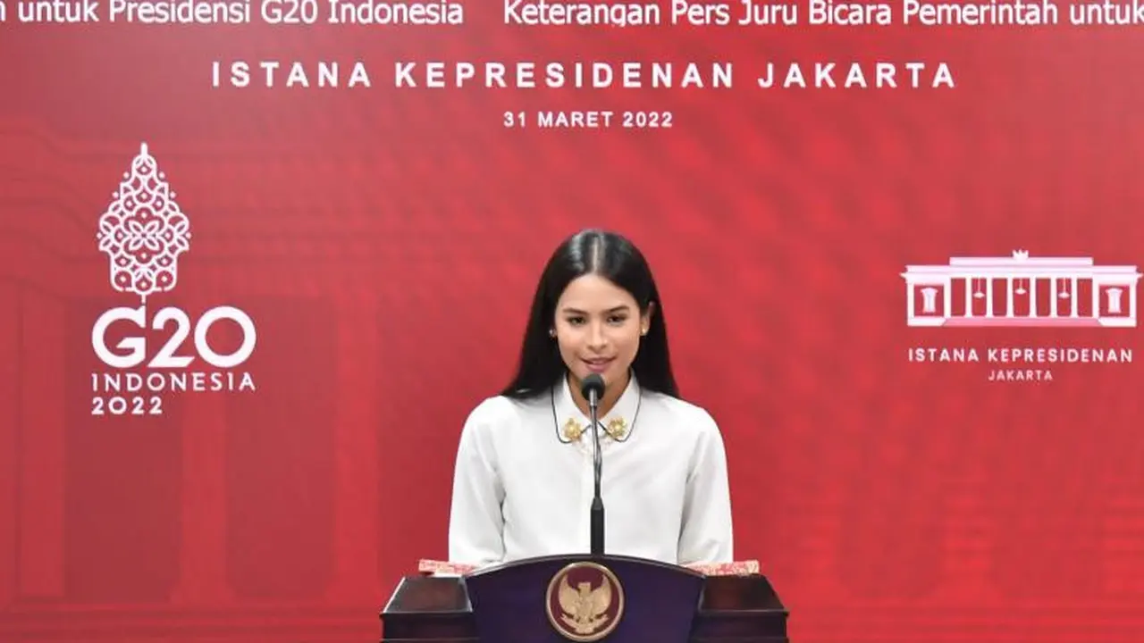Maudy Ayunda ditunjuk sebagai juru bicara pemerintah untuk Presidensi G20