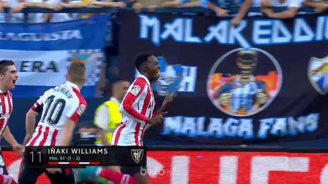 Berita video highlights La Liga 2017-2018 antara Malaga melawan Athletic Bilbao dengan skor 3-3. This video presented by BallBall.