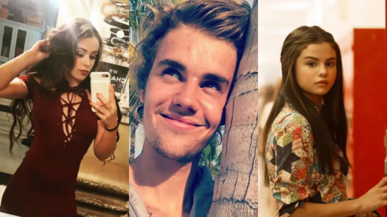 [Bintang] Selena Gomez, Caitlin Beadles, dan Justin Bieber