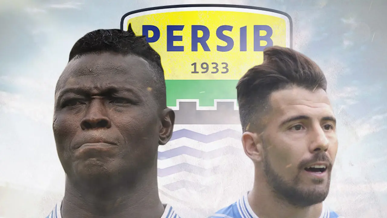 Persib Bandung - Ezechiel N'Douassel dan Jonathan Bauman