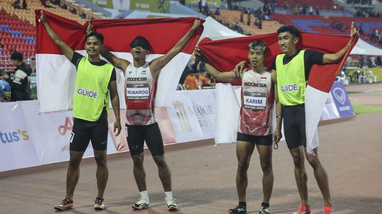 Panen 18 Emas di Hari Pertama, Kontingen Indonesia Duduki Peringkat Kedua APG