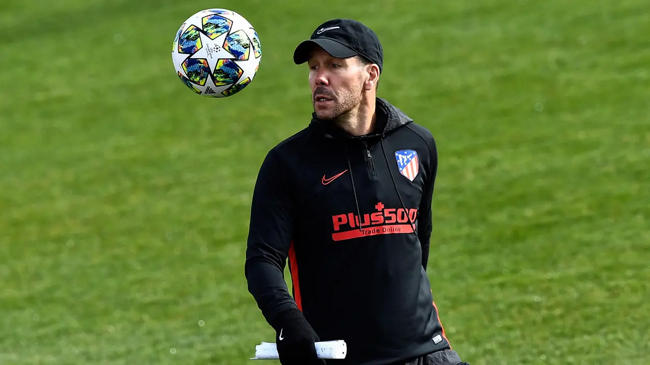Hadapi Juventus, Pemain Atletico Madrid Semangat Berlatih