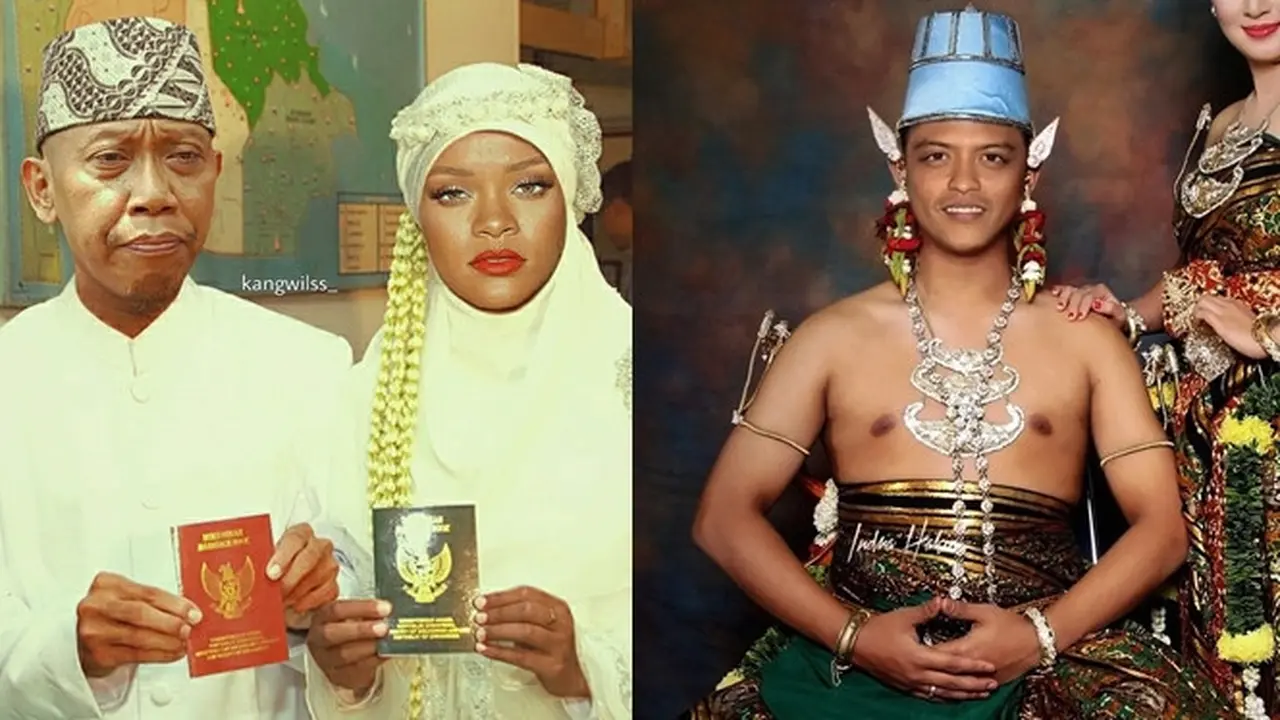 6 Editan Seleb Hollywood Pakai Baju Pengantin Ini Bikin Ketawa Geli