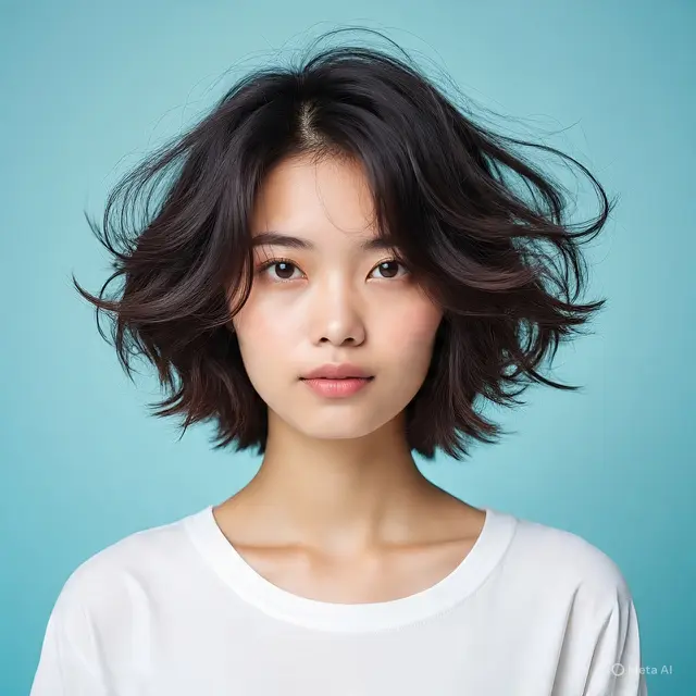 Model Rambut Pendek Wanita Sebahu Kelihatan Tirus
