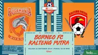 Shopee Liga 1 - Borneo FC Vs Kalteng Putra (Bola.com/Adreanus Titus)