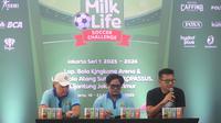 Program Director MilkLife Soccer Challenge, Teddy Tjahjono. (Liputan6.com/Dimas Satria Nugroho)