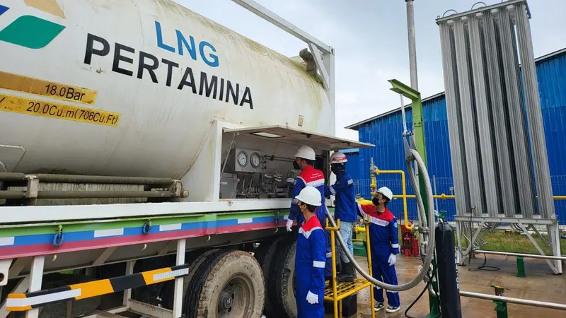 Subholding Gas Pertamina terus memperluas utilisasi gas bumi melalui infrastruktur beyond pipeline di Kota Bontang, Kalimantan Timur.