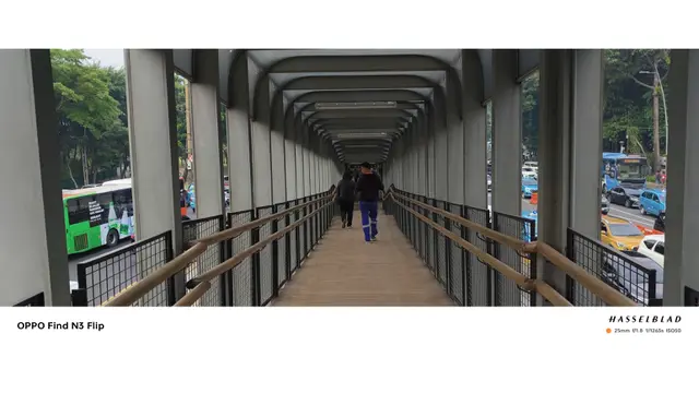 Hasil Foto Mode XPan Kamera Oppo Find N3 Flip