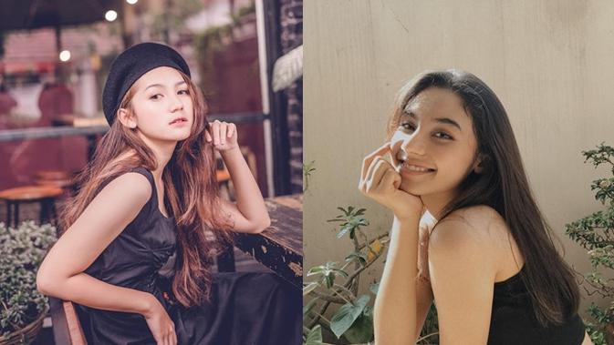 Potret Beda Gaya Fiolina Tejaay dan Nabila Atmaja. (Sumber: Instagram.com/fiolinatejaay dan Instagram.com/nabilaatmaja)