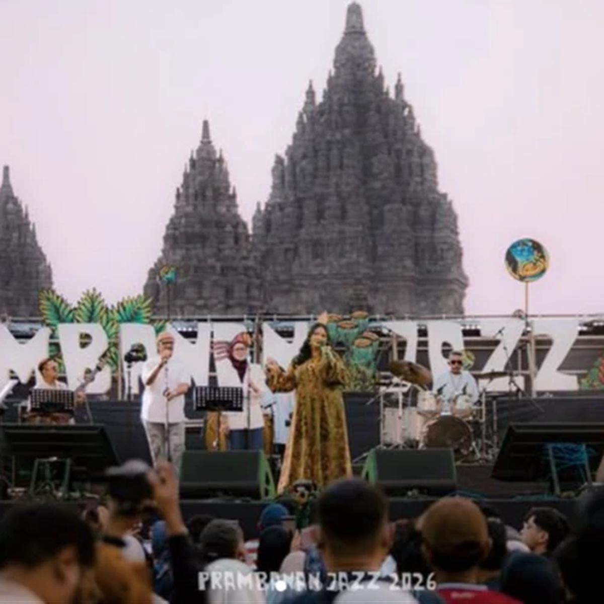 Keseruan acara Prambanan Jazz Festival 2026