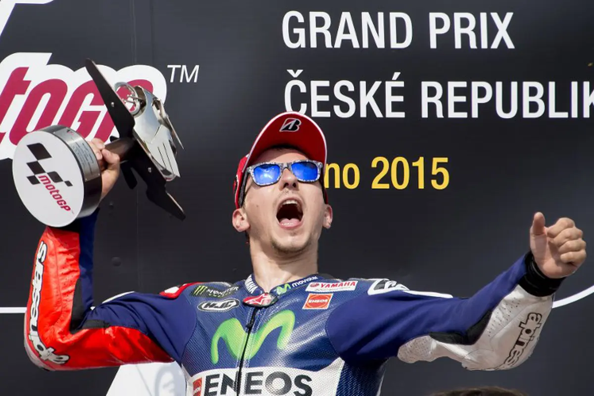 Jorge Lorenzo (AFP PHOTO/JOE KLAMAR)