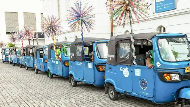 Berapa Tarif Naik Bajaj Online untuk Wisata Keliling Kota Tua Jakarta?