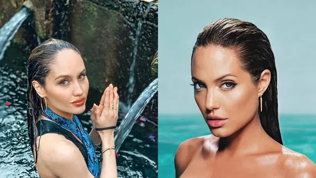 Bak Pinang Dibelah Dua, Ini 6 Potret Cinta Laura Disebut Mirip Angela Jolie