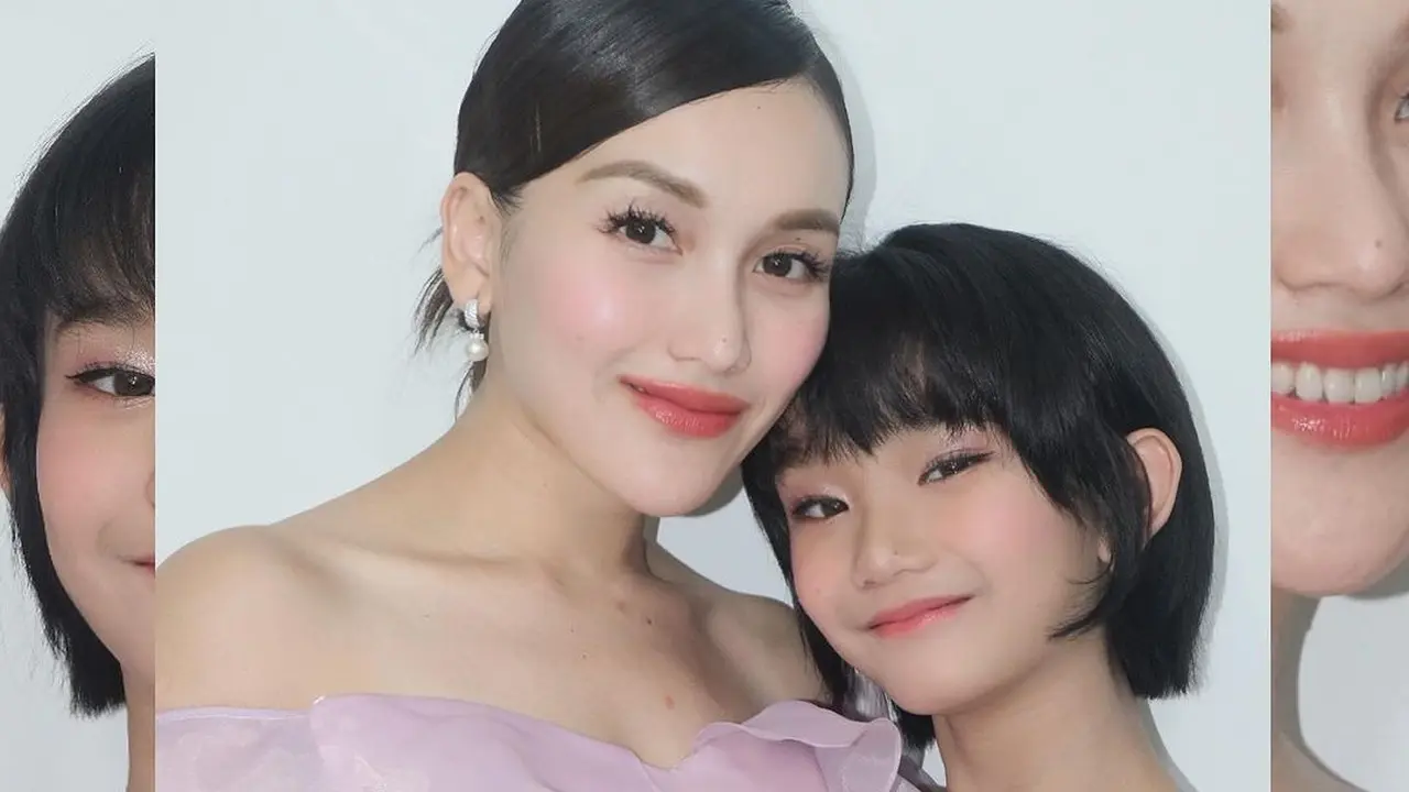 6 Potret Adu Gaya Kembar Ibu Anak Ayu Ting Ting-Bilqis dan Gisella Anastasia-Gempi Tampil di Acara yang Sama