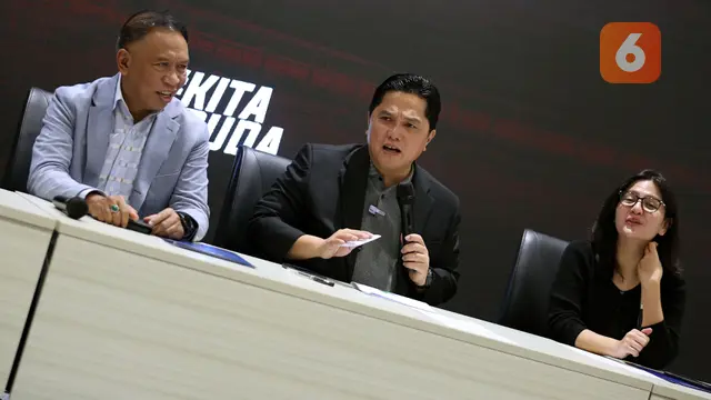 Konferensi Pers Mengenai Pembentukan Yayasan PSSI dan Perwasitan Indonesia