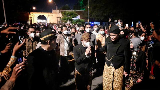 Kirab Malam 1 Suro di Pura Mangkunegaran