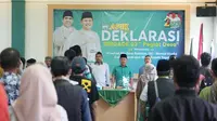 Pilkada Kabupaten Tegal, Ratusan Anggota Brigade 02 'Pegiat Desa' Deklarasi Dukung Ischak-Kholid