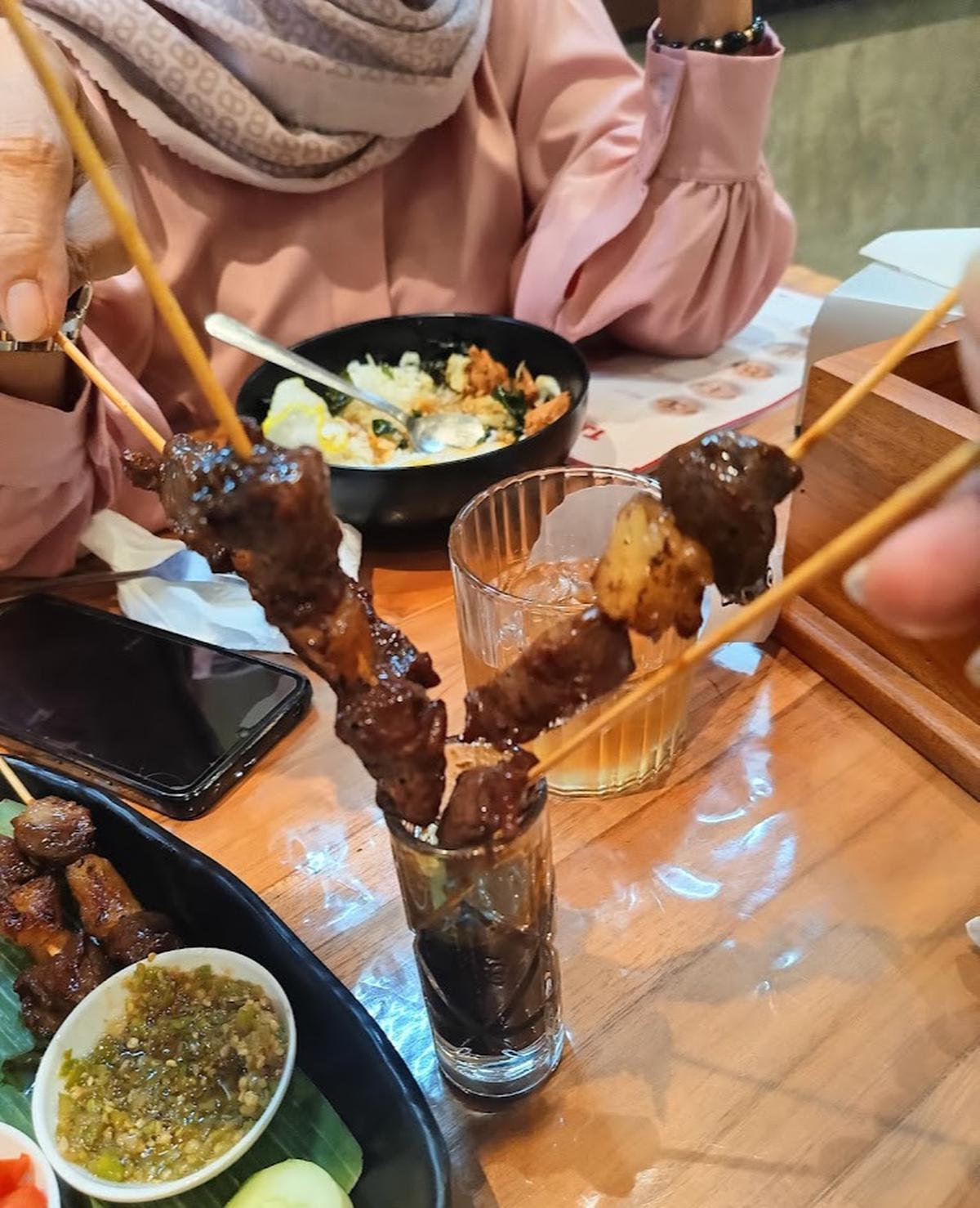 Sate celup