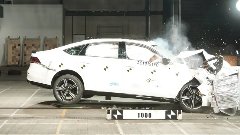 Honda Accord RS e:HEV Dapat Peringkat Keselamatan Terbaik ASEAN NCAP (ist)