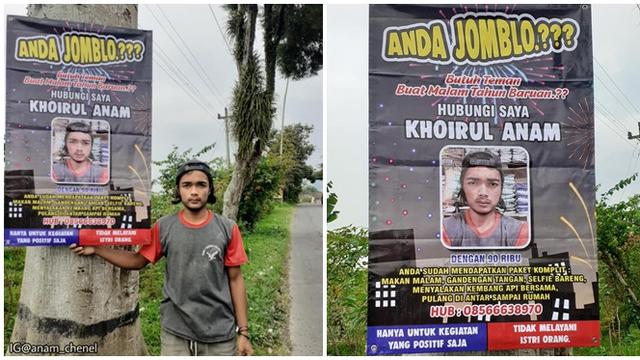 Pria Magelang Viral Buka Jasa Teman Kencan Tahun Baru, Berapa Tarifnya?