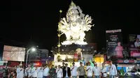 Bupati Tabanan Bali I Komang Gede Sanjaya meresmikan Patung Wisnu Murti. (Istimewa)