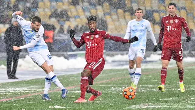 Liga Champions Dynamo Kiev vs Bayern Munchen