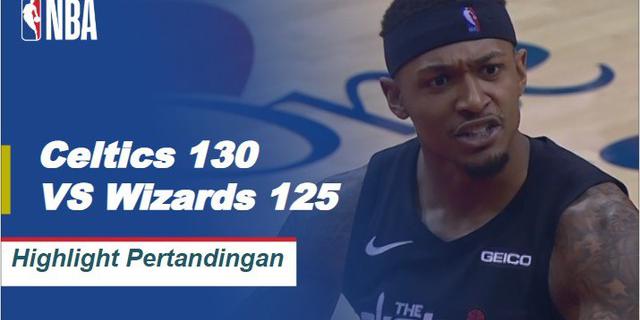 Cuplikan Hasil Pertandingan NBA : Celtics 130 VS Wizards 125