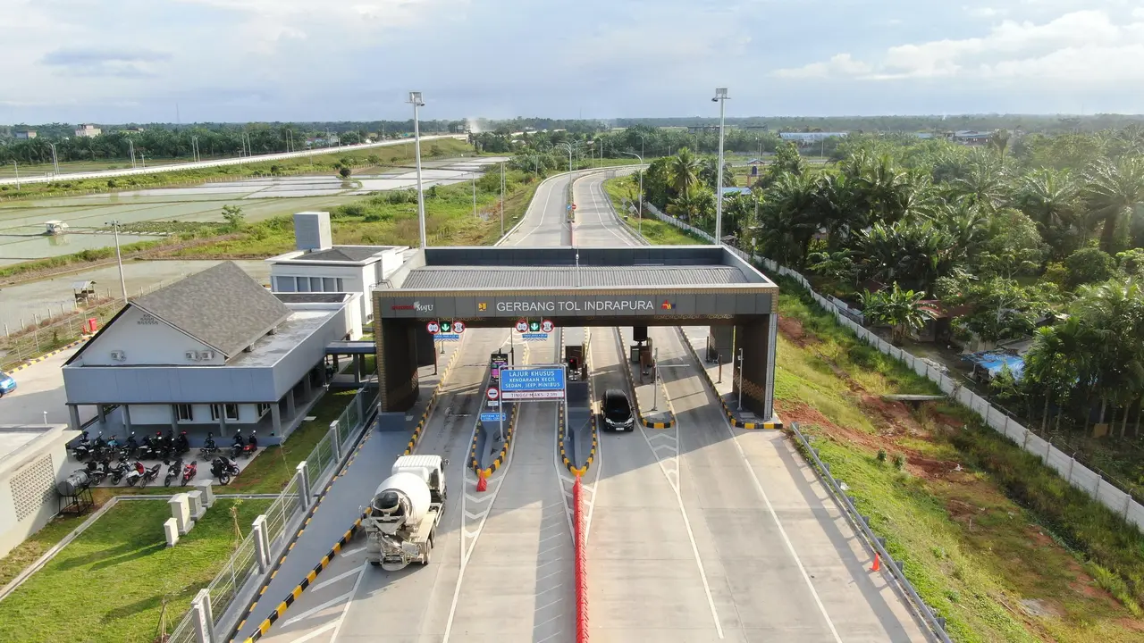 Gerbang Tol Indrapura