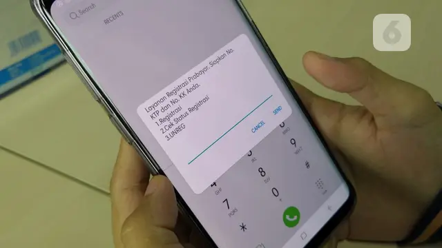 Ilustrasi Unreg nomor prabayar teregistrasi