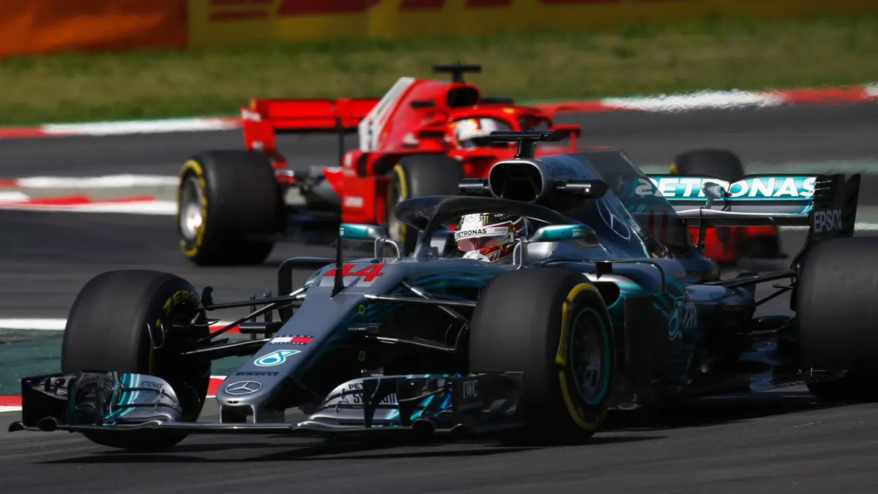 Sebastian Vettel, Lewis Hamilton