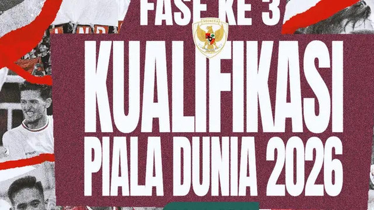 Jadwal Timnas Indonesia Kualifikasi Piala Dunia 2026
