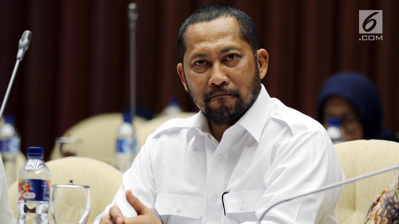 Tampil Brewokan, Buwas Bahas Anggaran Bulog di DPR