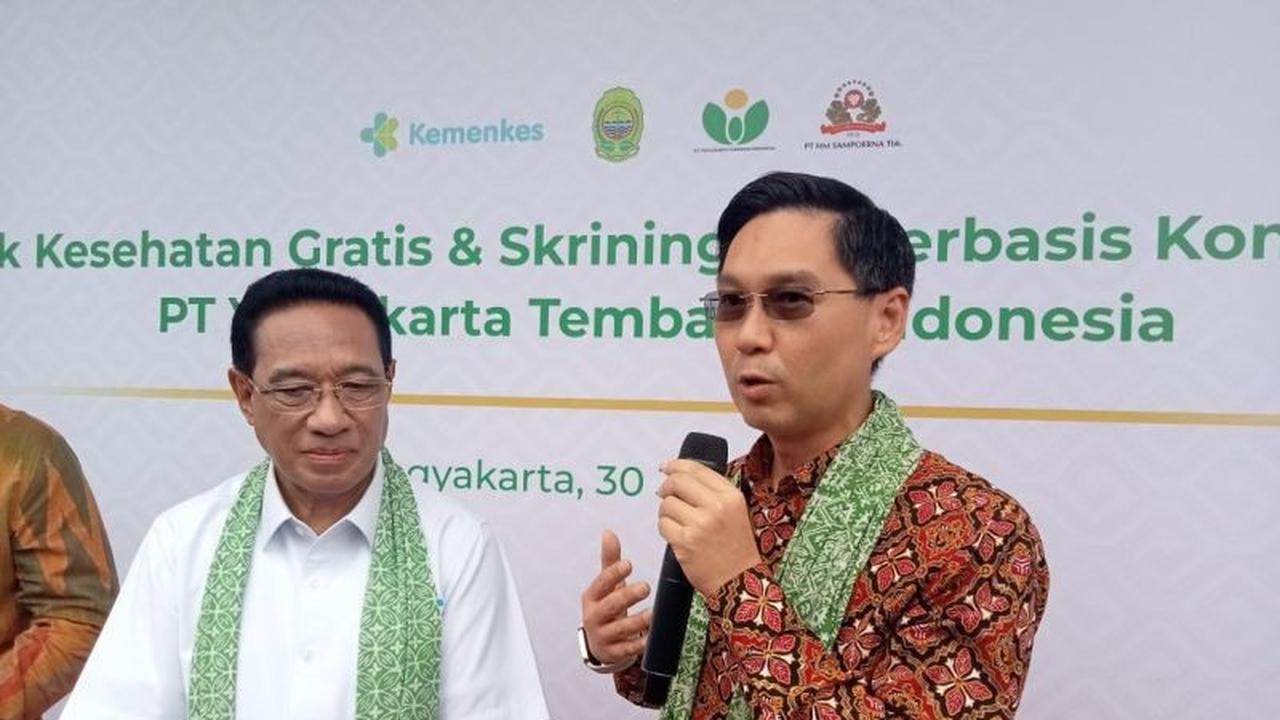 Wakil Menteri Kesehatan Tinjau Pemeriksaan Kesehatan Pekerja di Pabrik Rokok Bantul