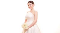 Pesona Amanda Manopo pakai gaun pengantin yang memukau. [Foto: @fdphotography.official]