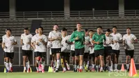 Timnas Indonesia mulai berlatih jelang kualifikasi Piala Dunia 2022. (Dok PSSI)