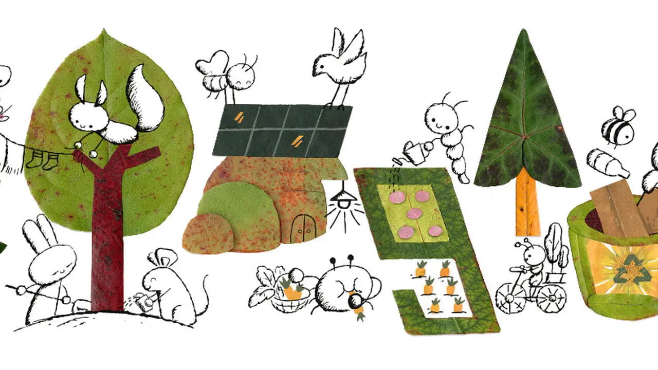 Google Doodle Hari Bumi 2023