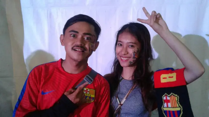 Nobar seru El Clasico