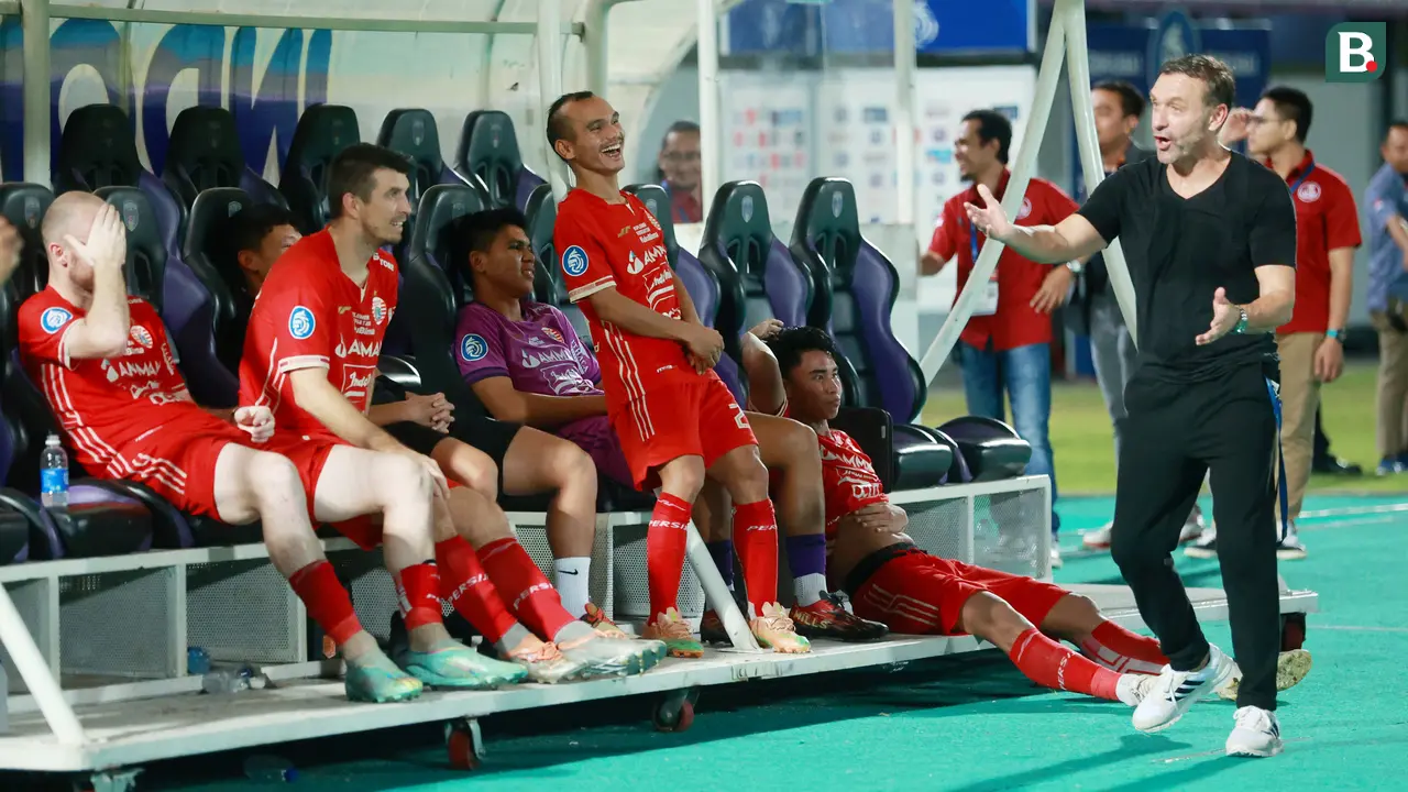 Foto: Pesta Pora Persija Jakarta Setelah Menang Dramatis atas Dewa United di BRI Liga 1