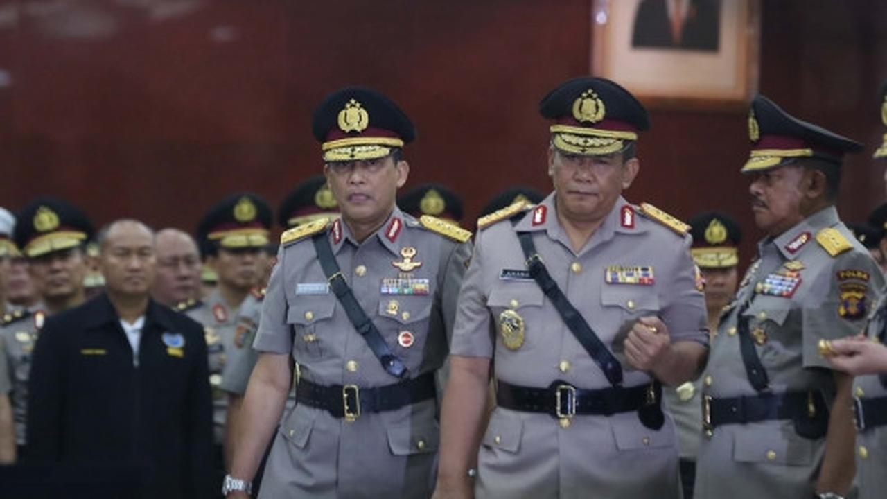 Usai Sertijab Bareskrim, Komjen Budi Waseso & Anang salam komando