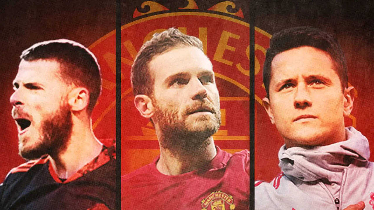 Manchester United - David De Gea, Juan Mata, Ander Herrera