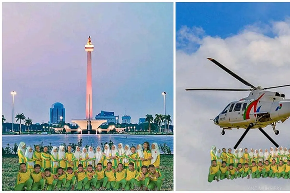 Kocak, 6 Foto Editan Study Tour di Masa Pandemi Ini Bikin Rindu Jalan-jalan