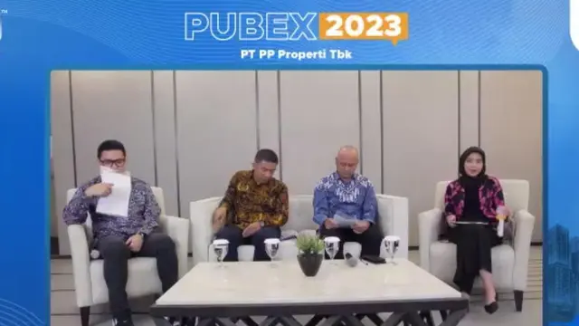 Paparan publik PT PP Properti Tbk (PPRO), Kamis (28/12/2023). (Foto: Liputan6.com/Elga N)