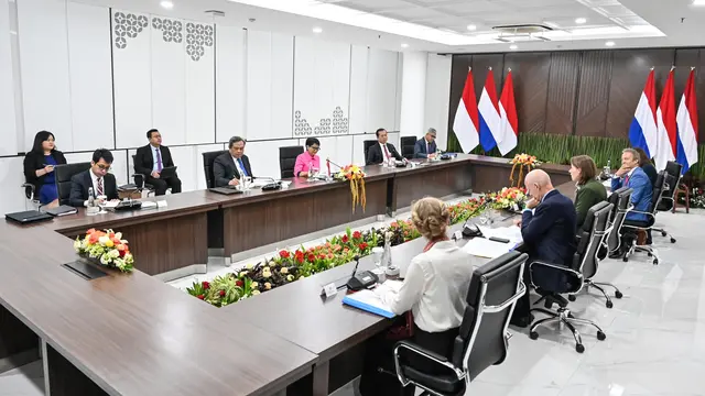 Indonesia dan Belanda mengadakan pertemuan bilateral, peringati satu dekade Kemitraan Komprehensif yang dimulai pada tahun 2013.